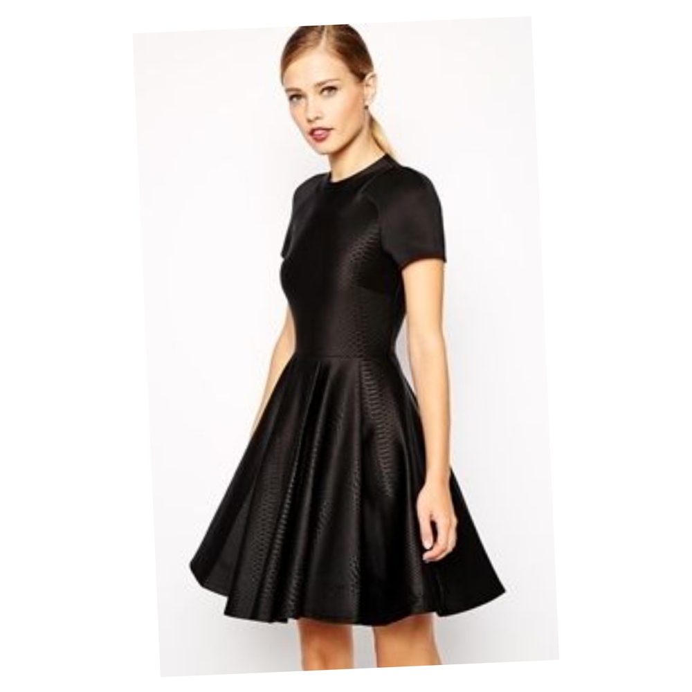 Ted Baker London Black Dress NWOT - Picture 3 of 11